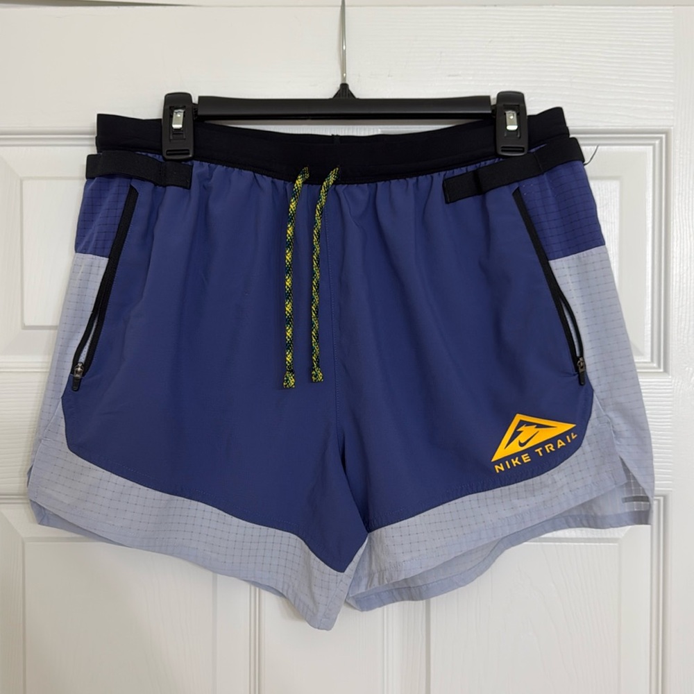 Nike Trail Running Gym Shorts Purple Men’s Size Large 4.5in inseam